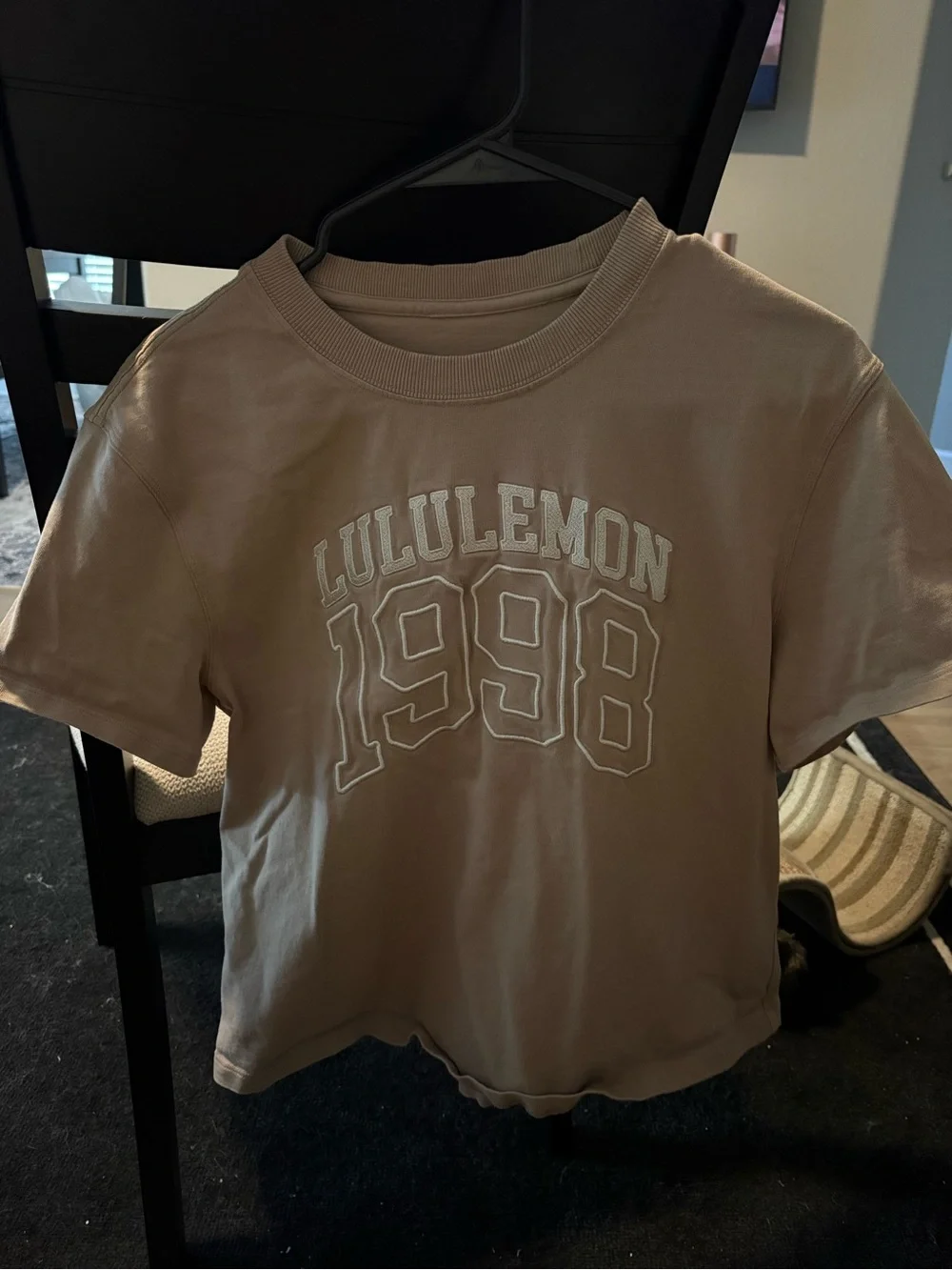 lululemon athletica 1998 Logo Tee - Cream/Tan